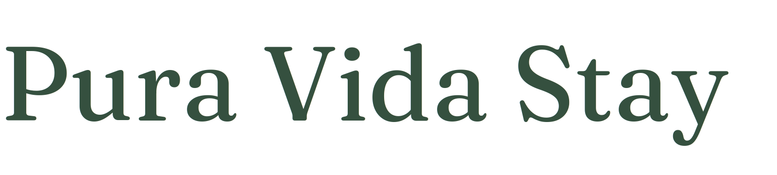 Pura Vida Stay
